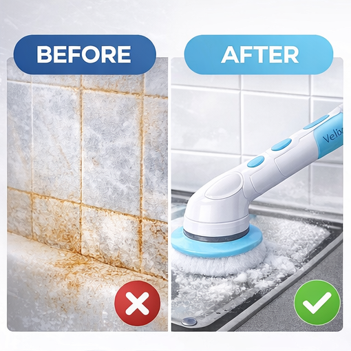 Electric Spin Cleaning Brush – Effortless Deep Cleaning Tool