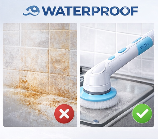 Electric Spin Cleaning Brush – Effortless Deep Cleaning Tool